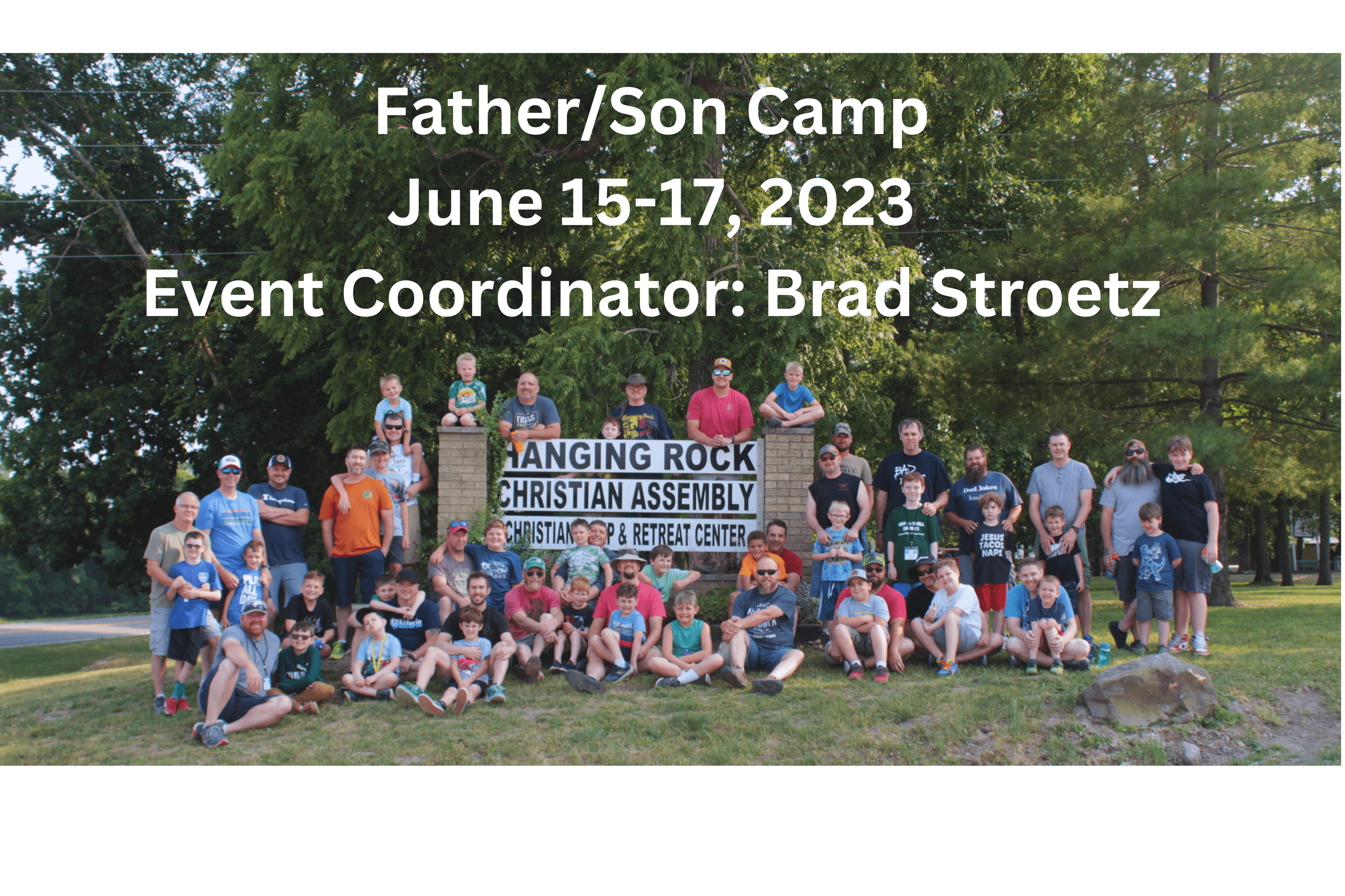 Father/Son Camp 2023
