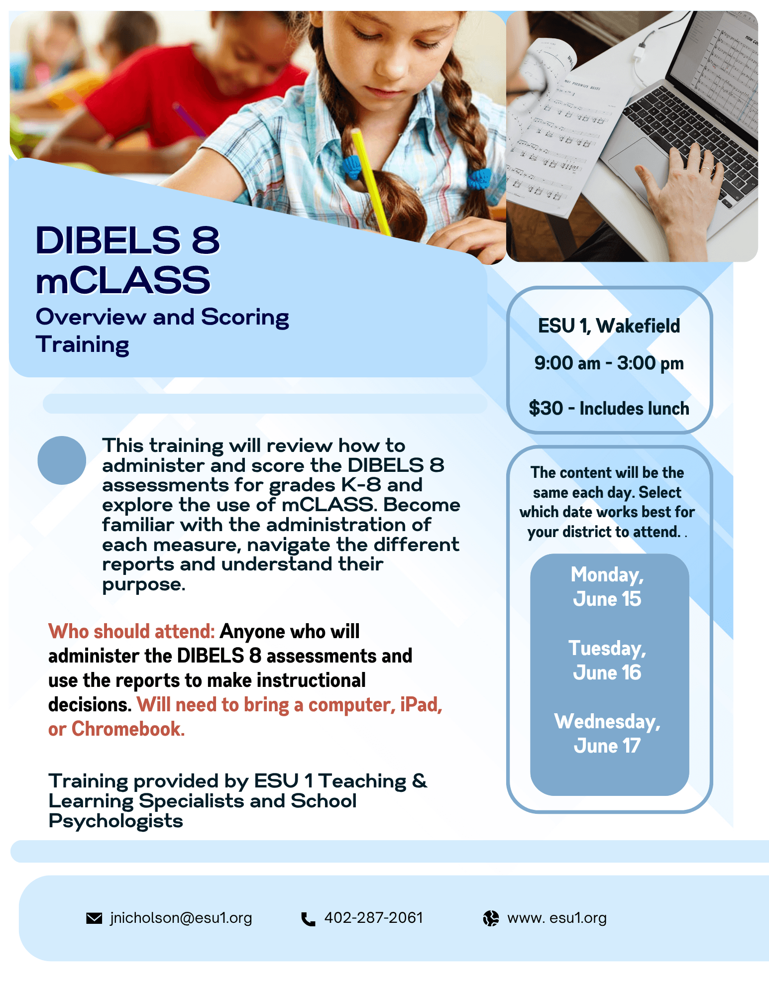 DIBELS 8 Flyer