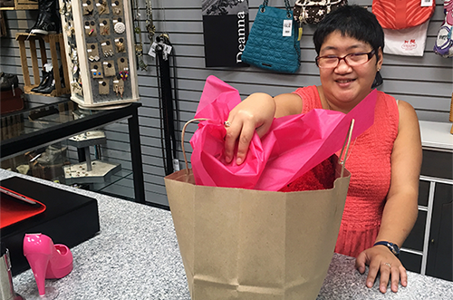 A new store, a different job, a perfect fit for Abby