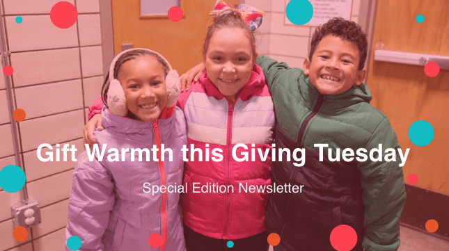 Operation Warm Giving Tuesday Newsletter