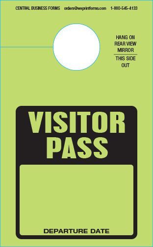 Visitor Pass