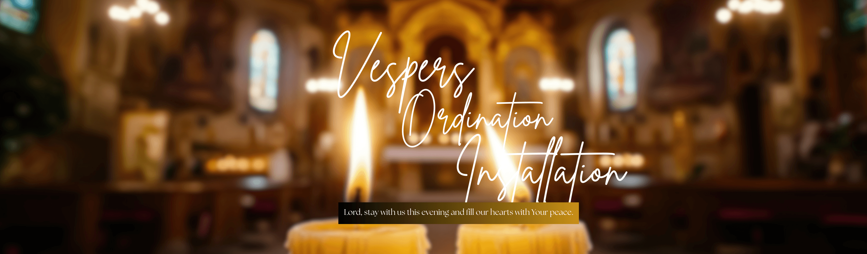 Vespers Ordination and Installation