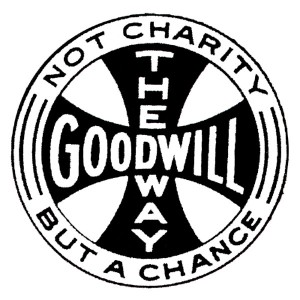 A variation of Goodwill's Maltese Cross logo