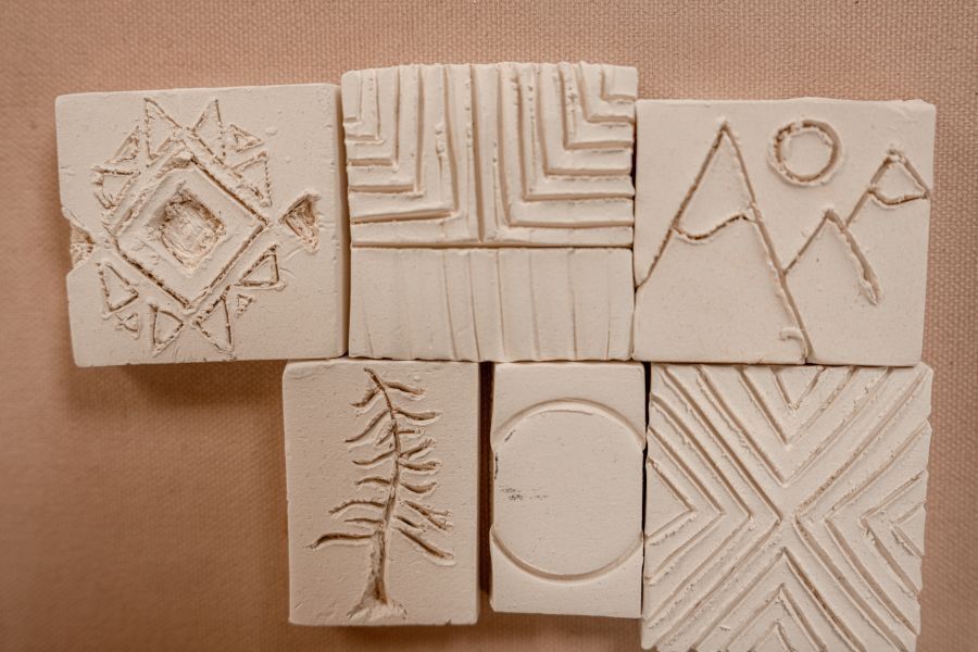 Clay studio tiles student project 