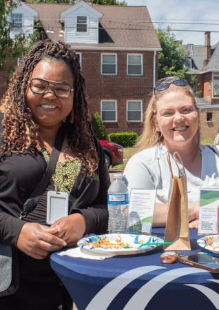 Amy and Carla at The Nonprofit Partnership's Member Appreciation Day