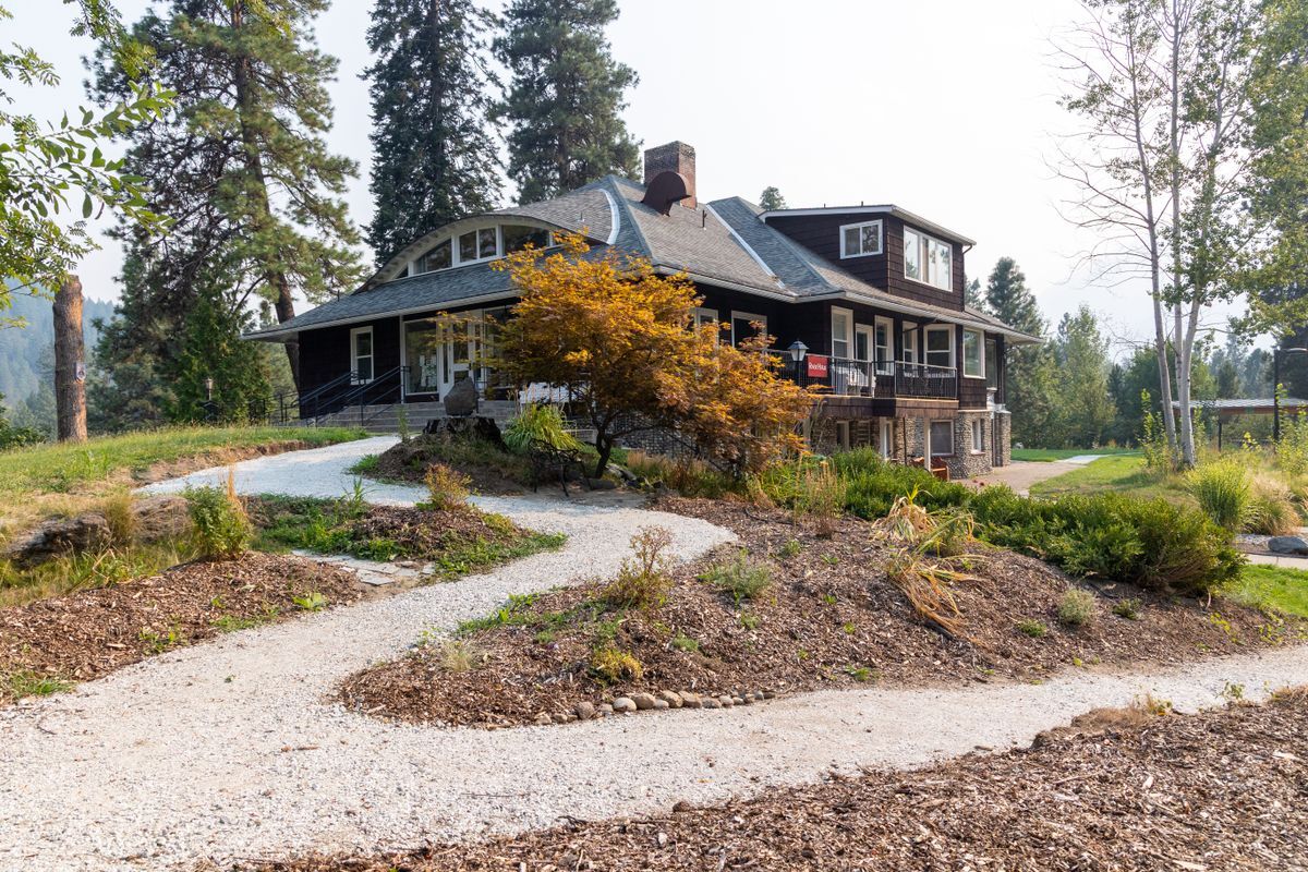 Accessible pathway leading up to the main entrance of the River Haus that was created in 2025, with thanks to Mike Bedard and WRI Staff.