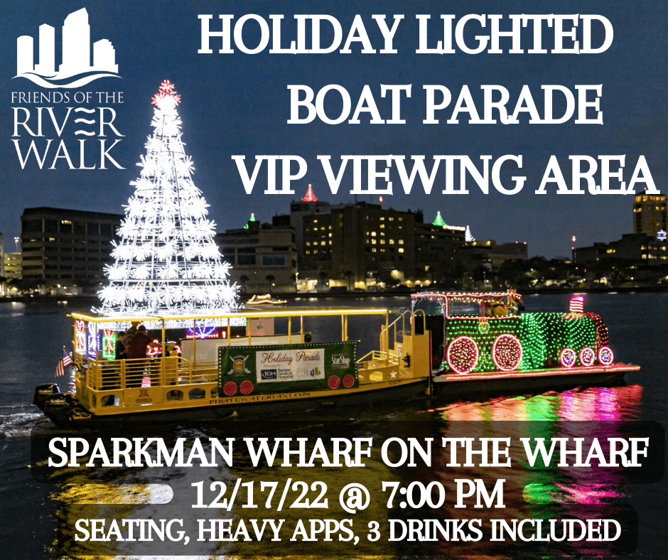 VIP at Holiday Lighted Boat Parade (View from land)