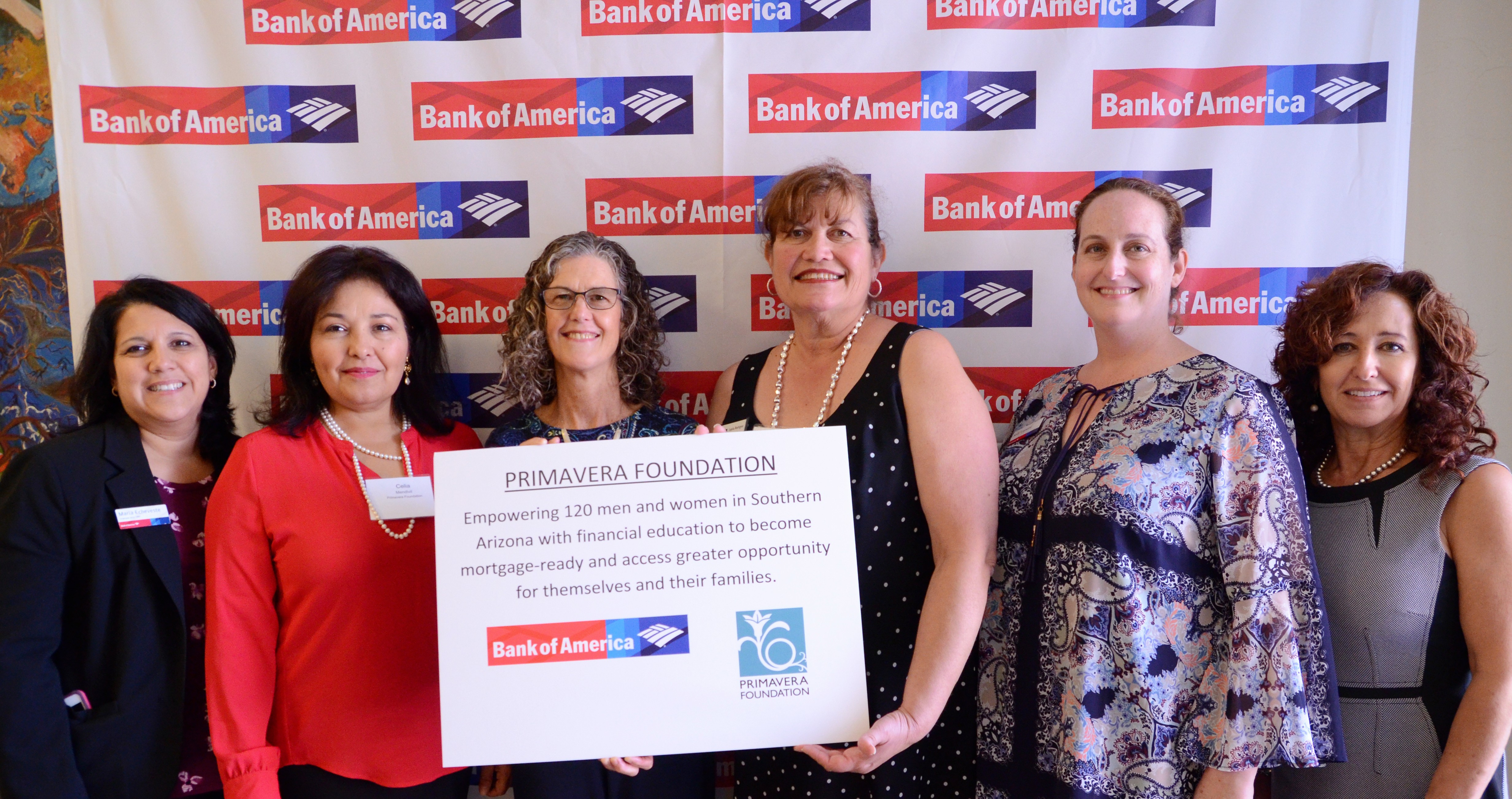 Homeownership Receives Bank of America Grant