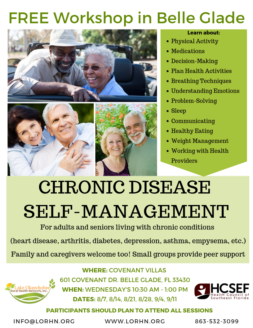 Chronic Disease Self Management - Belle Glade