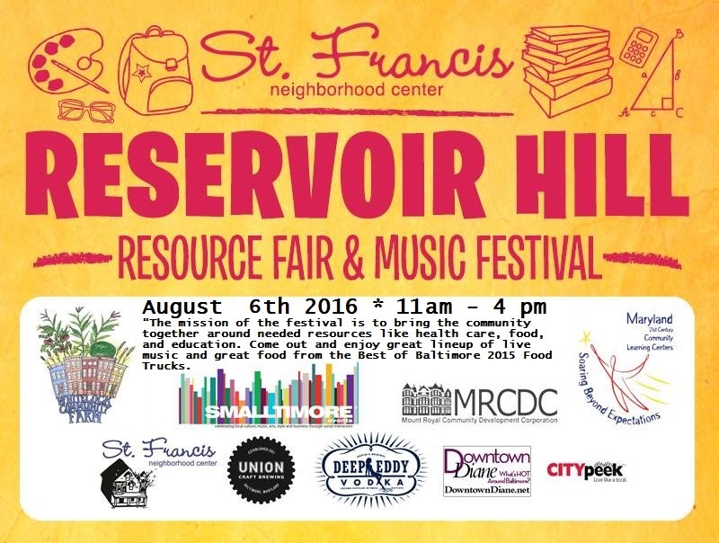 11th Annual Reservoir Hill Resource & Music Festival