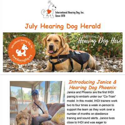 The Hearing Dog Herald - July 2022