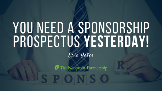 You Need a Sponsorship Prospectus YESTERDAY!