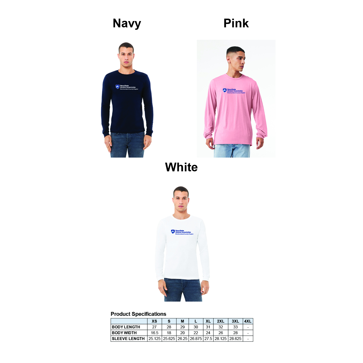 Bella + Canvas Unisex Jersey Long-Sleeve T-Shirt
