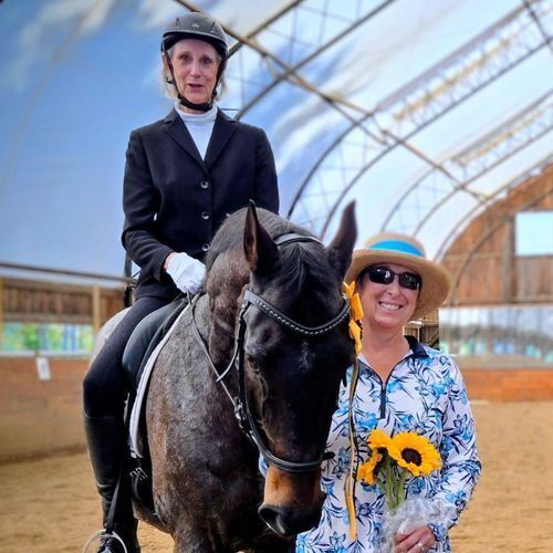 Ann Smith and Stewie (NH)