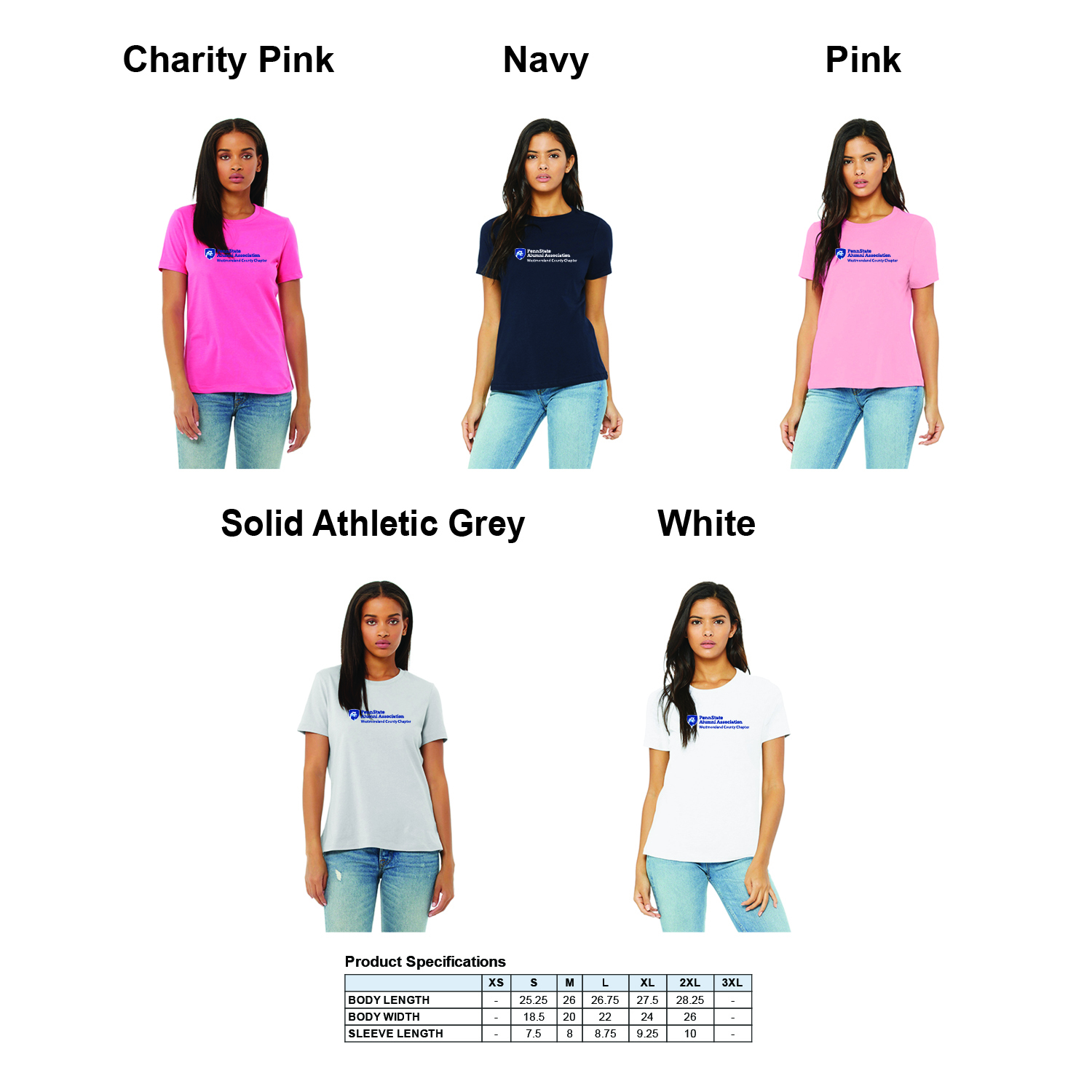Bella + Canvas Ladies' Relaxed Jersey Short-Sleeve T-Shirt