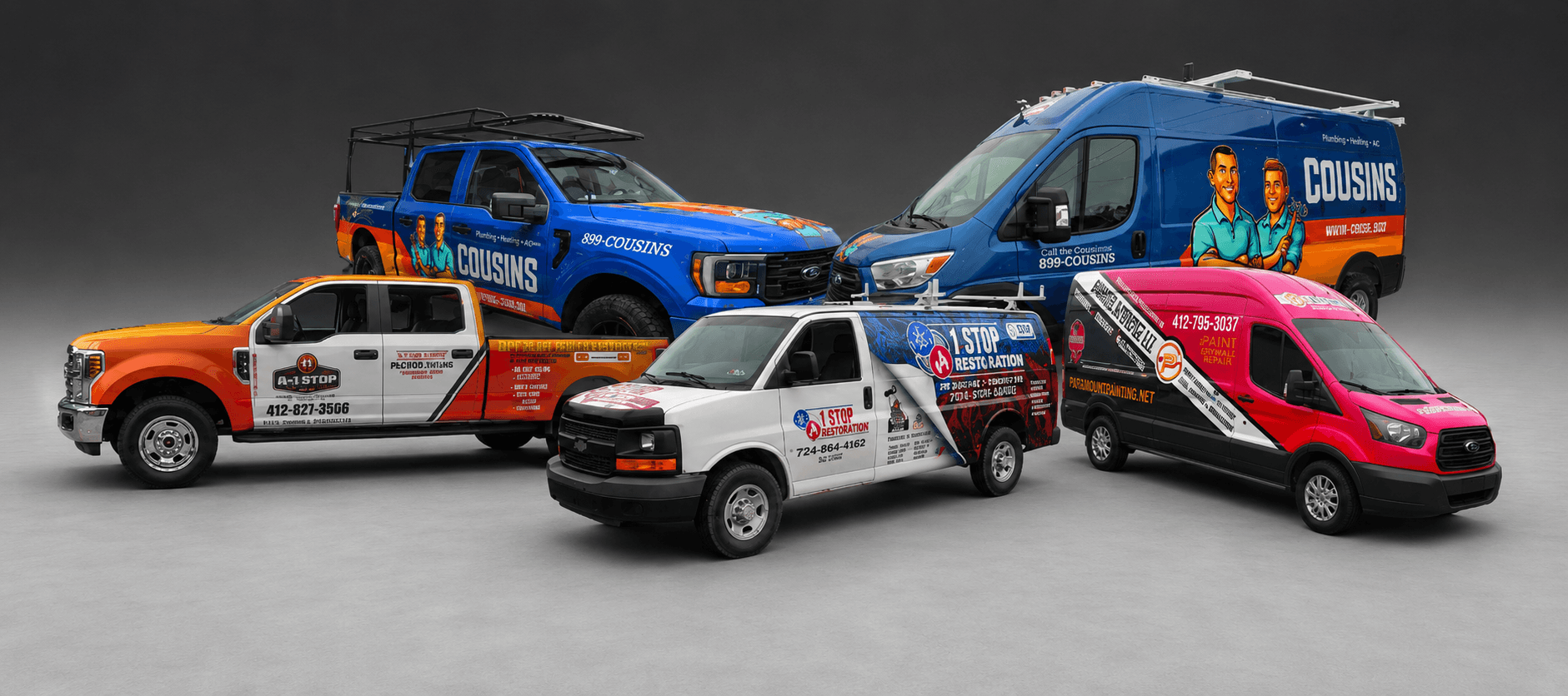 Contractor Vehicle Wraps