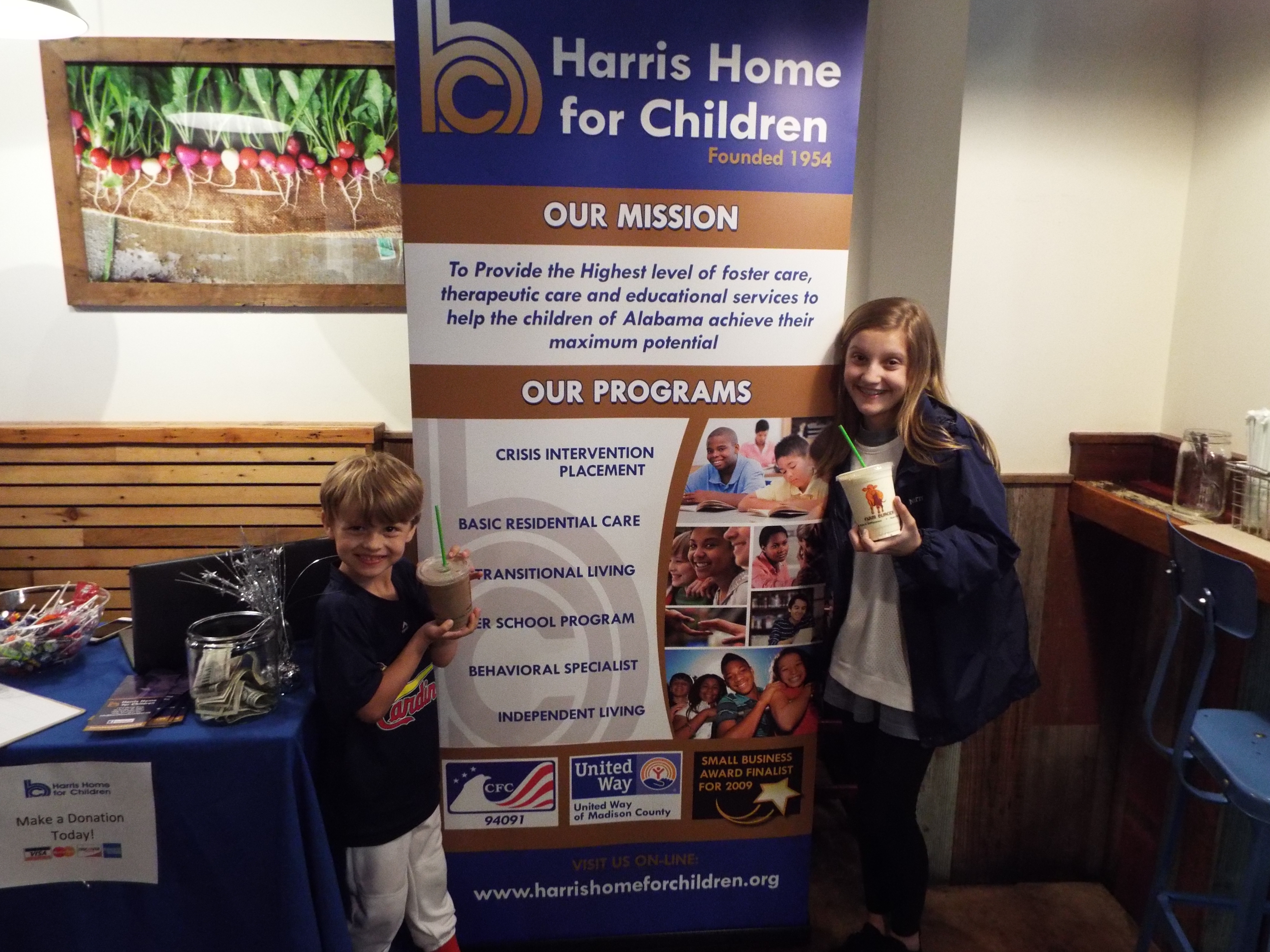 Harris Home for Children Night at Farm Burger