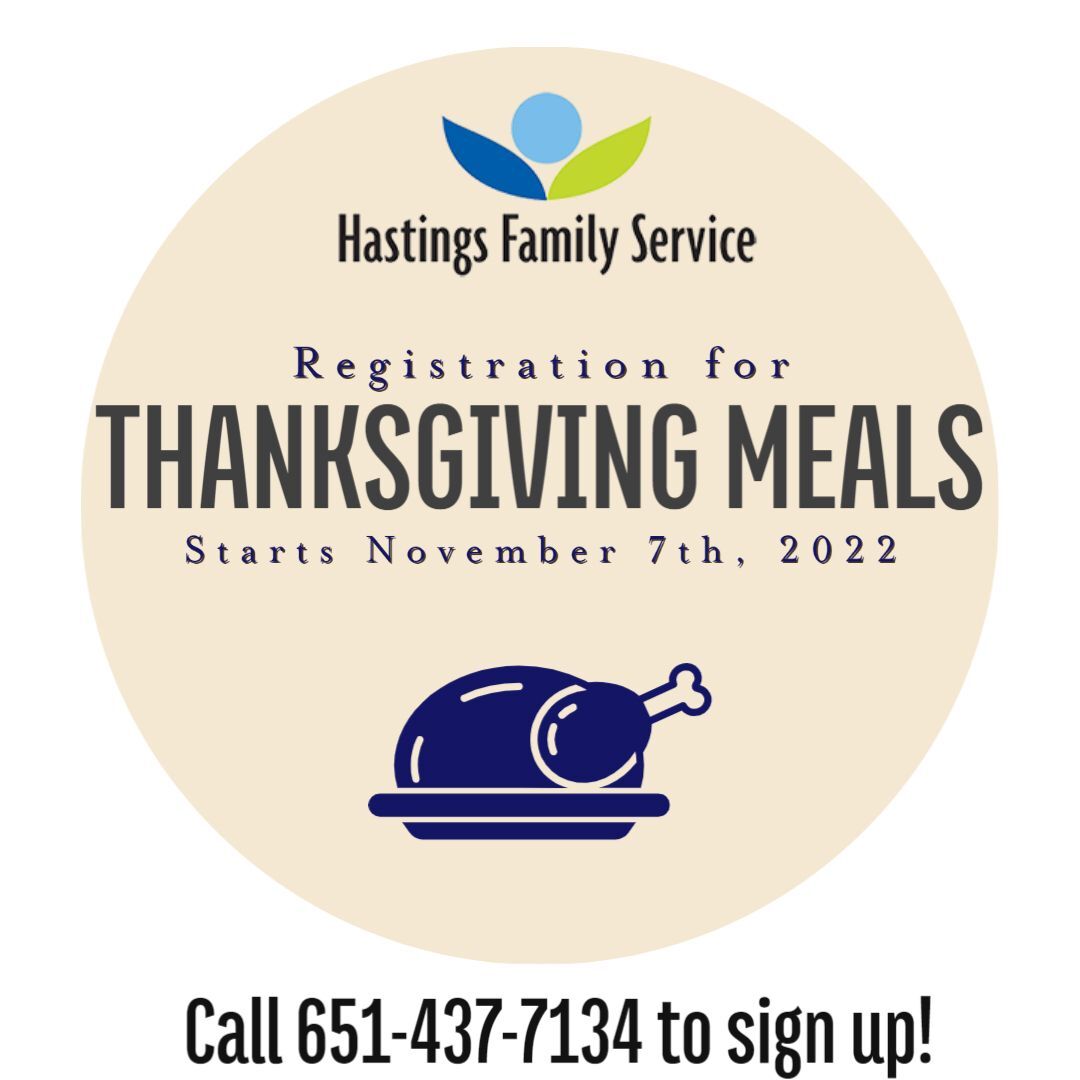 Thanksgiving Meal Registration is OPEN