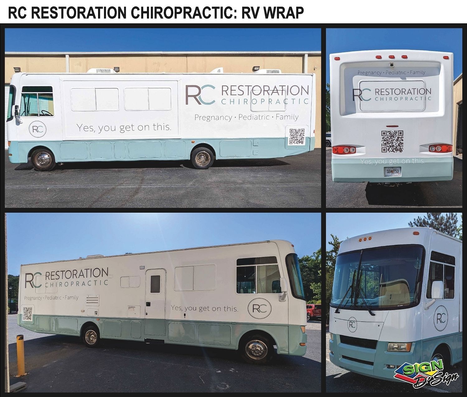 RC RESTORATION CHIROPRACTIC RV WRAP