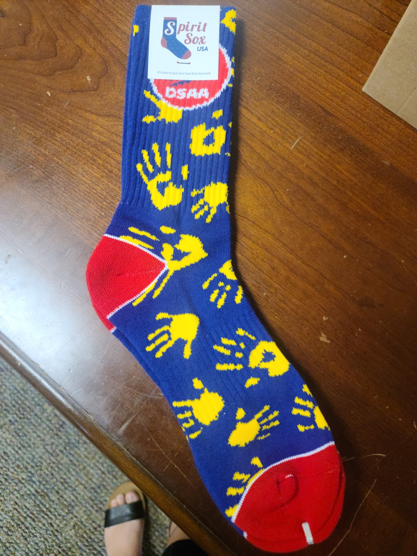Awareness Socks- Hand prints