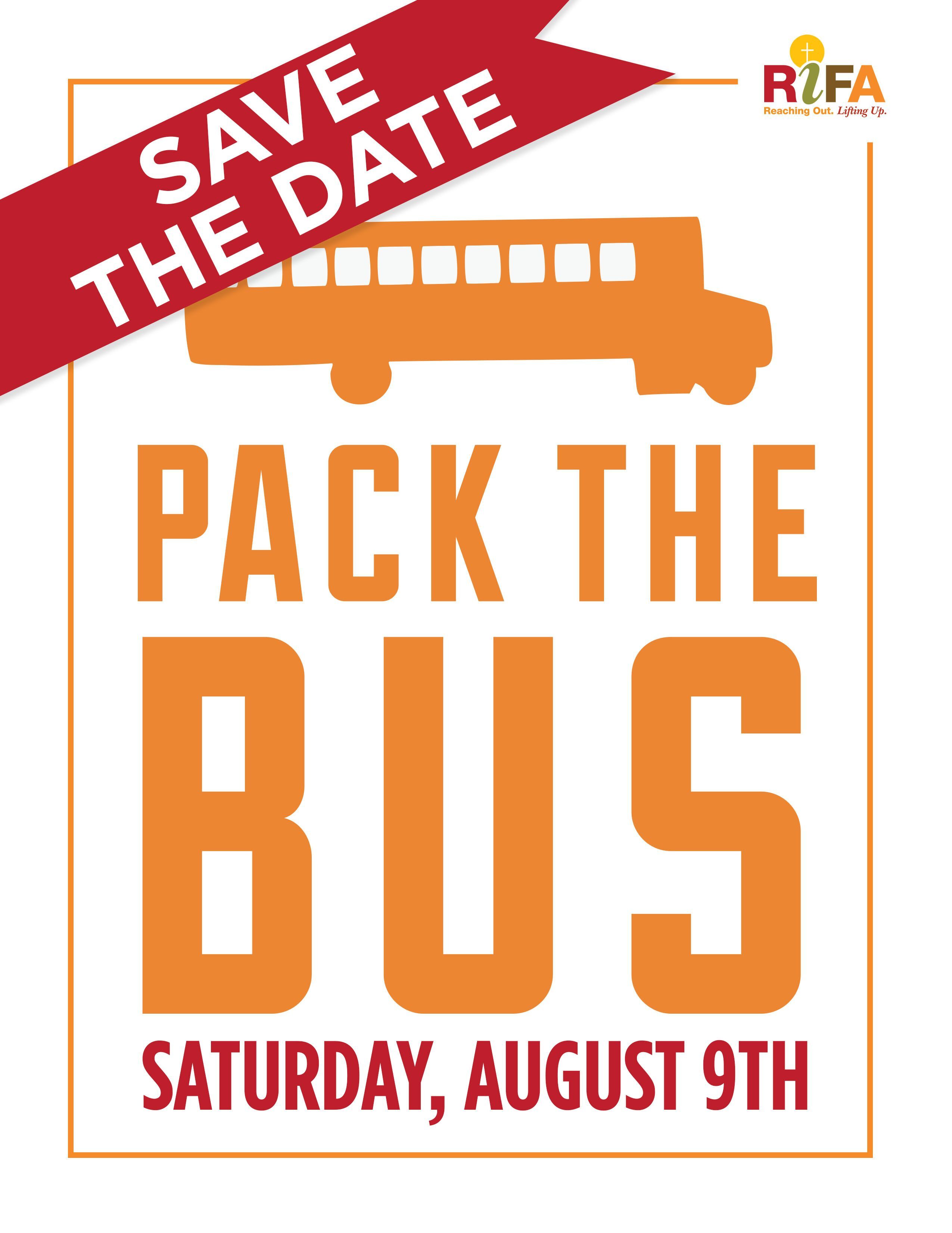 Pack the Bus Date Graphic