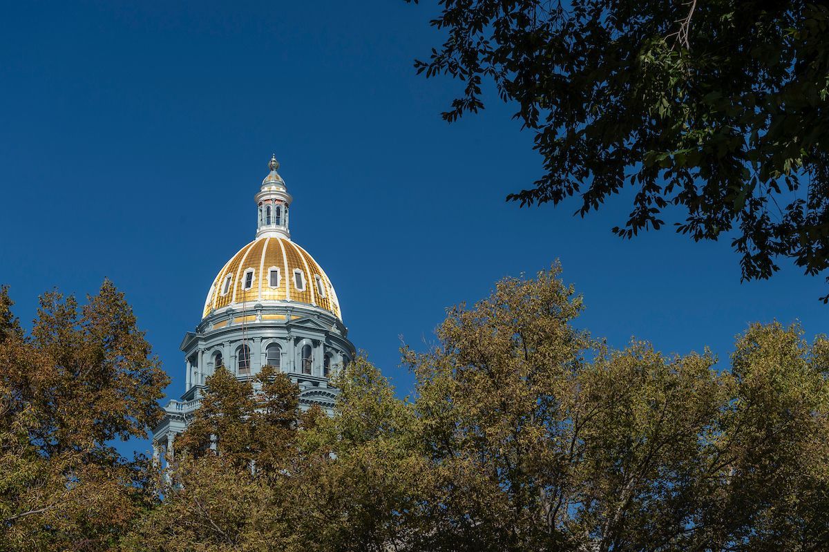 The state capitol of Colorado