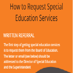 How to Request Special Education 