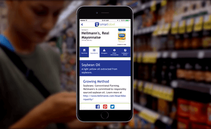 Smartlabel QR codes, NFC and RFID tags enhance consumer experience.
