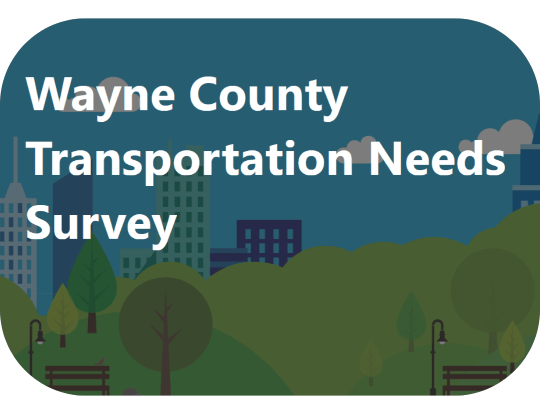 Button for Wayne County Transportation Needs Survey