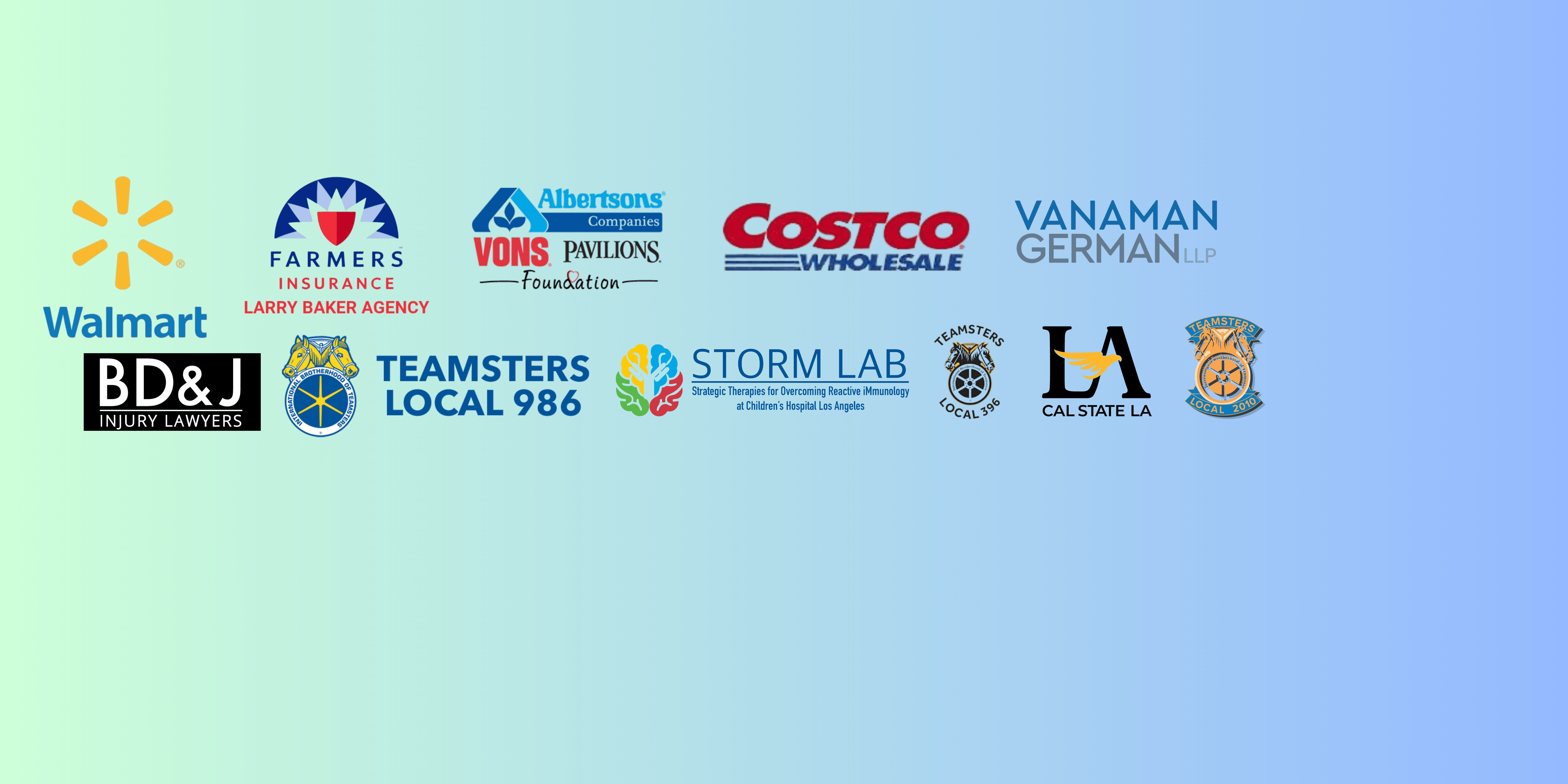 Grateful for our sponsors