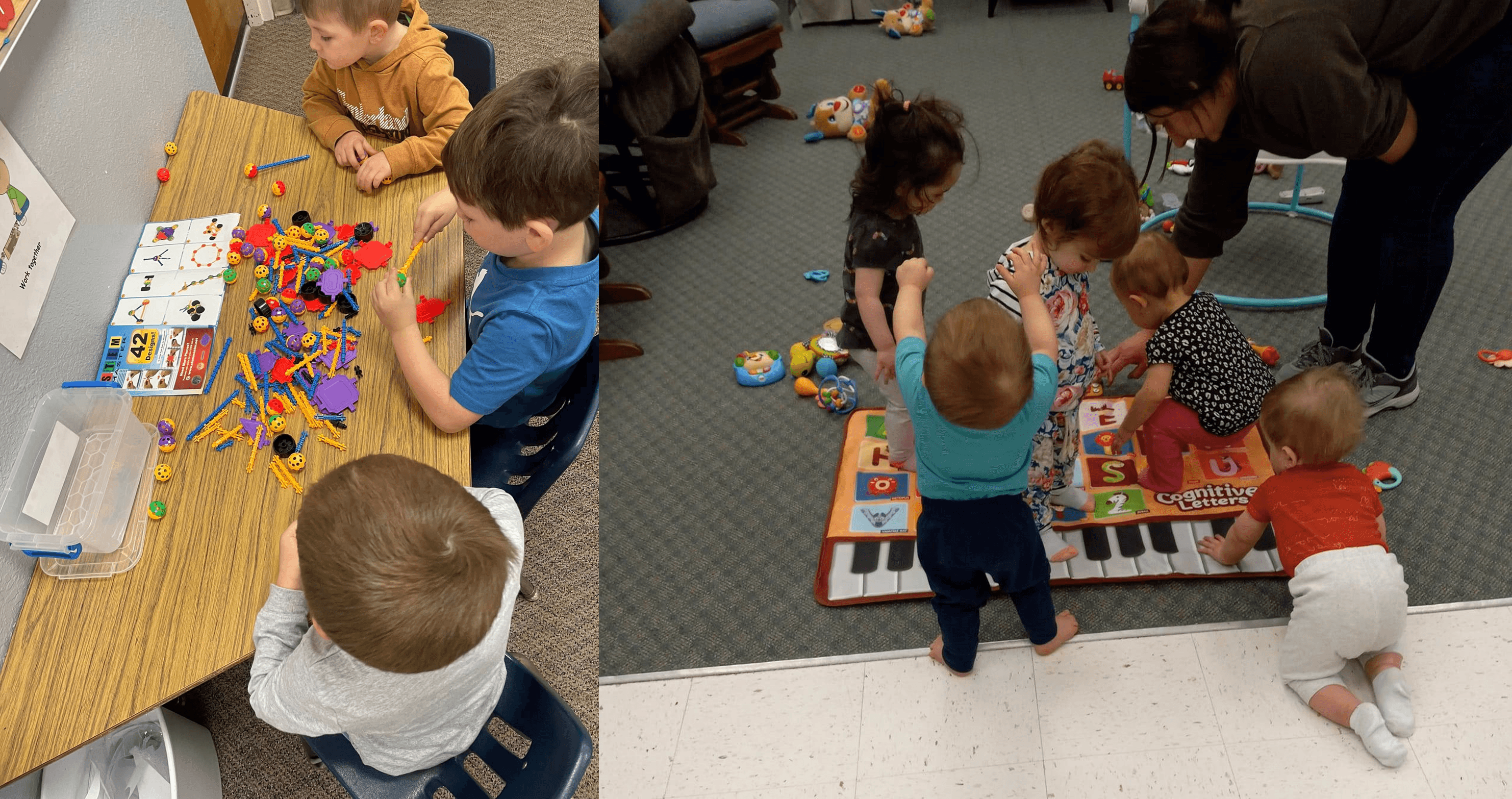 New developmental toys for Parkview Kids Christian Learning Center