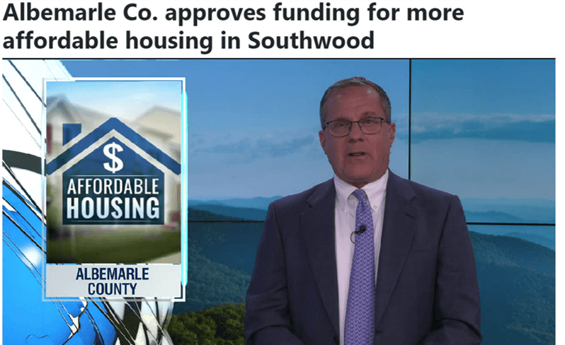Albemarle Co. approves funding for more affordable housing in Southwood
