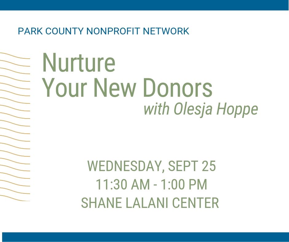 Nurture Your New Donors