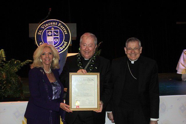 Monsignor celebrated for 50 years dedicated to the priesthood