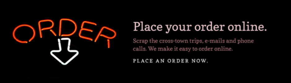 Place Online Order Graphic