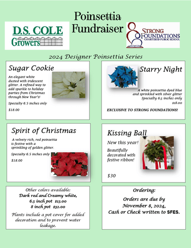 Support Our Poinsettia Fundraiser!