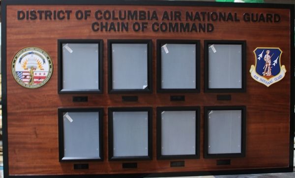 Chain-of-command and military leadership boards and plaques