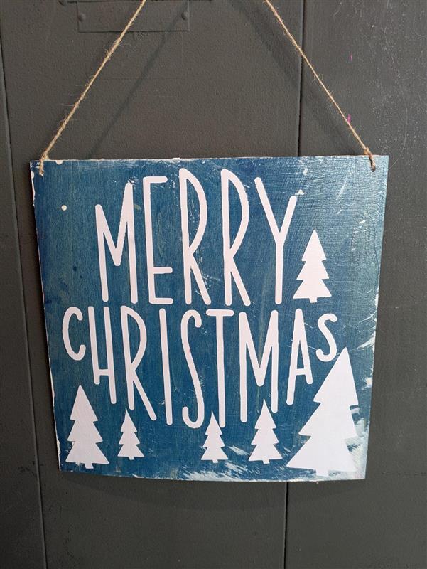 Merry Christmas Single Sided Sign