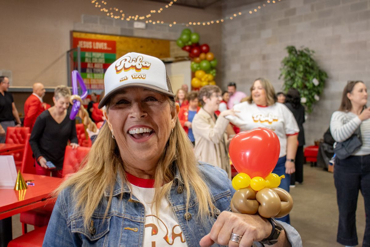 RIFA executive director Lisa Tillman at RIFA's 50th birthday party