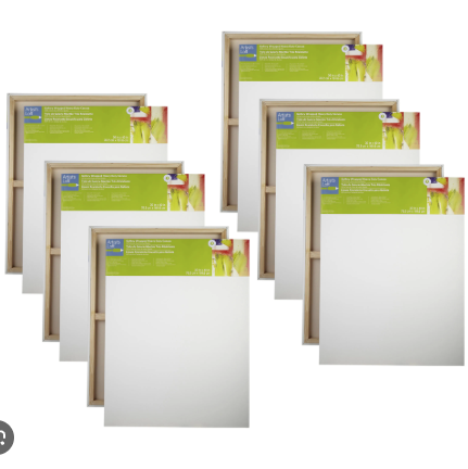 6 Pack Gallery Canvas