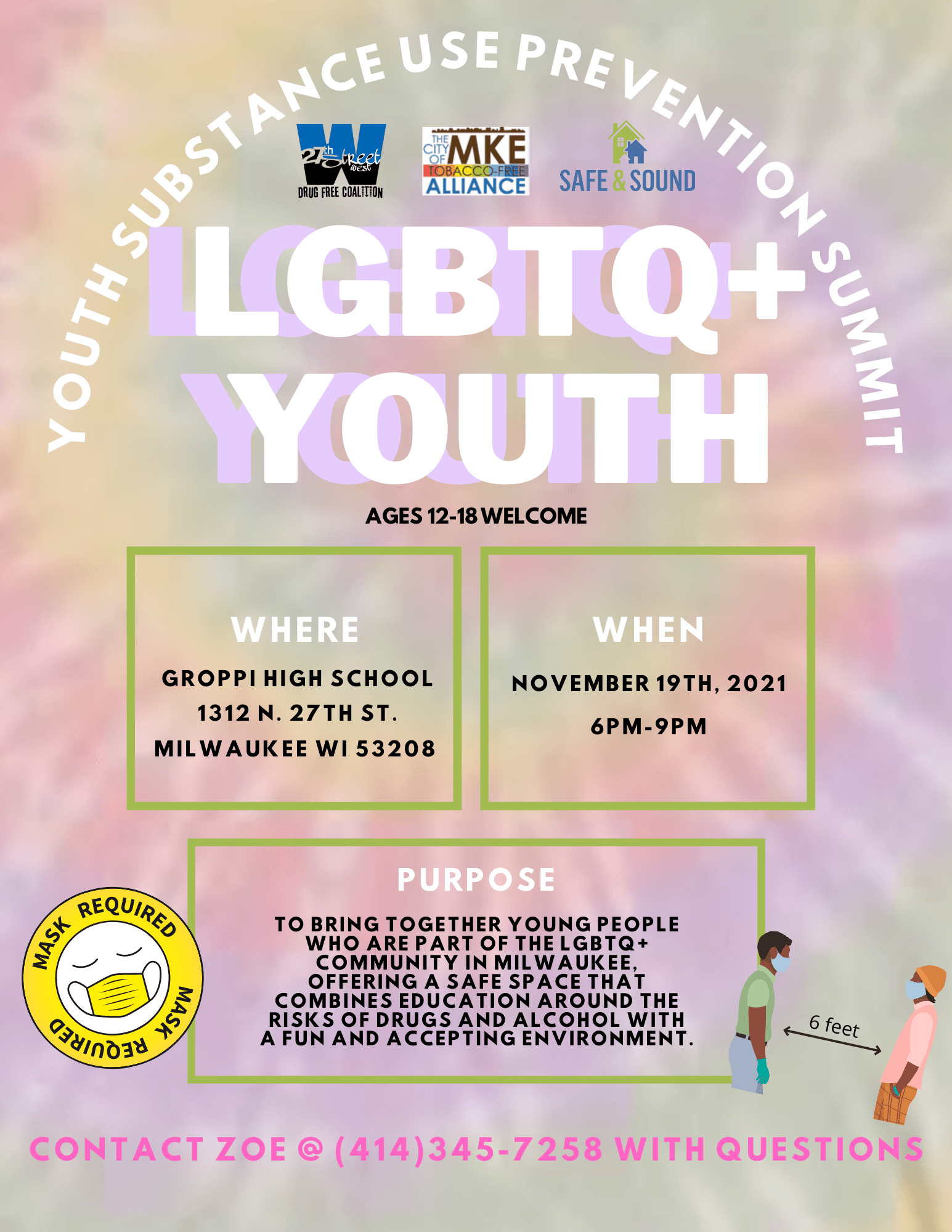 LGBTQ+ youth summit 2021