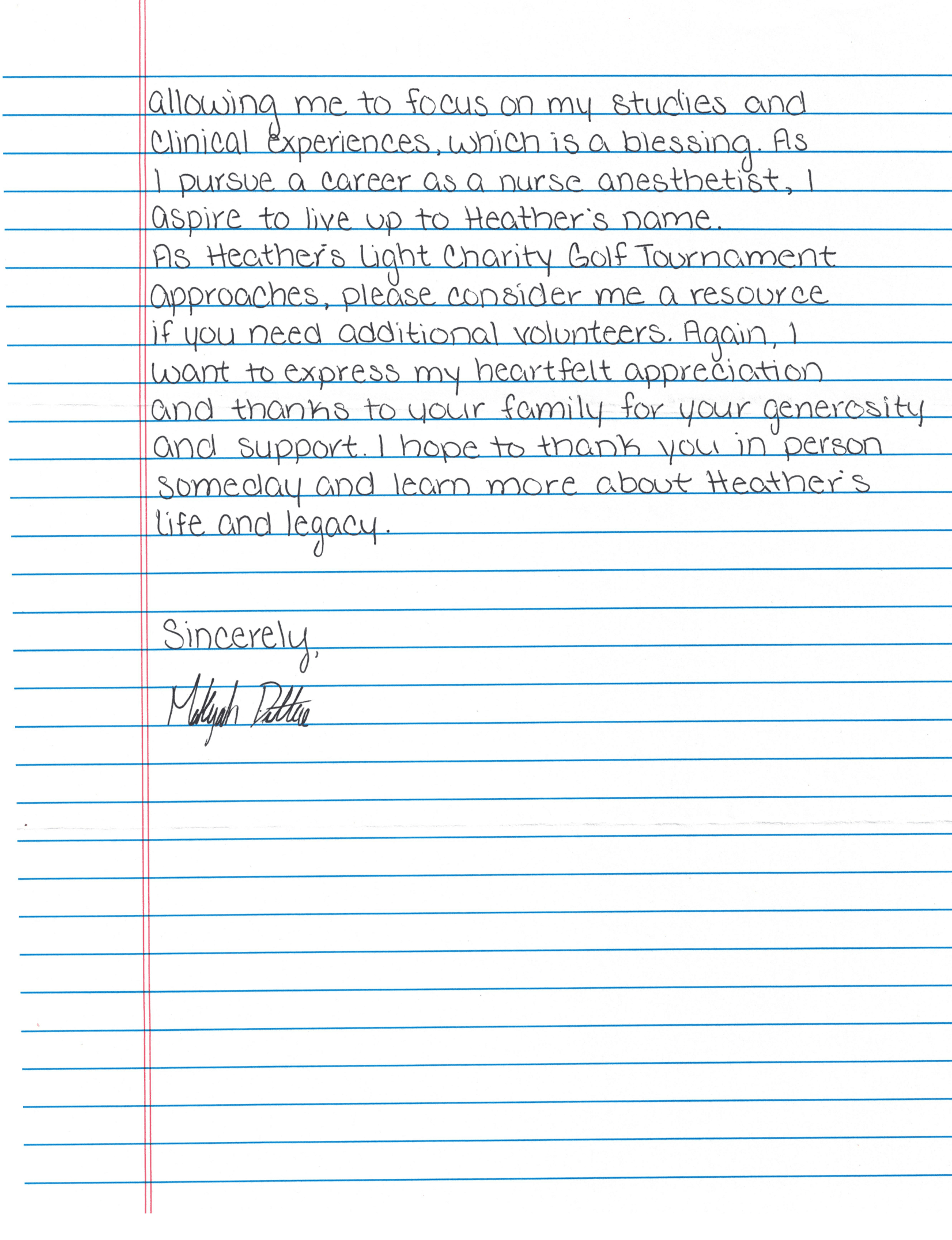Letter 2