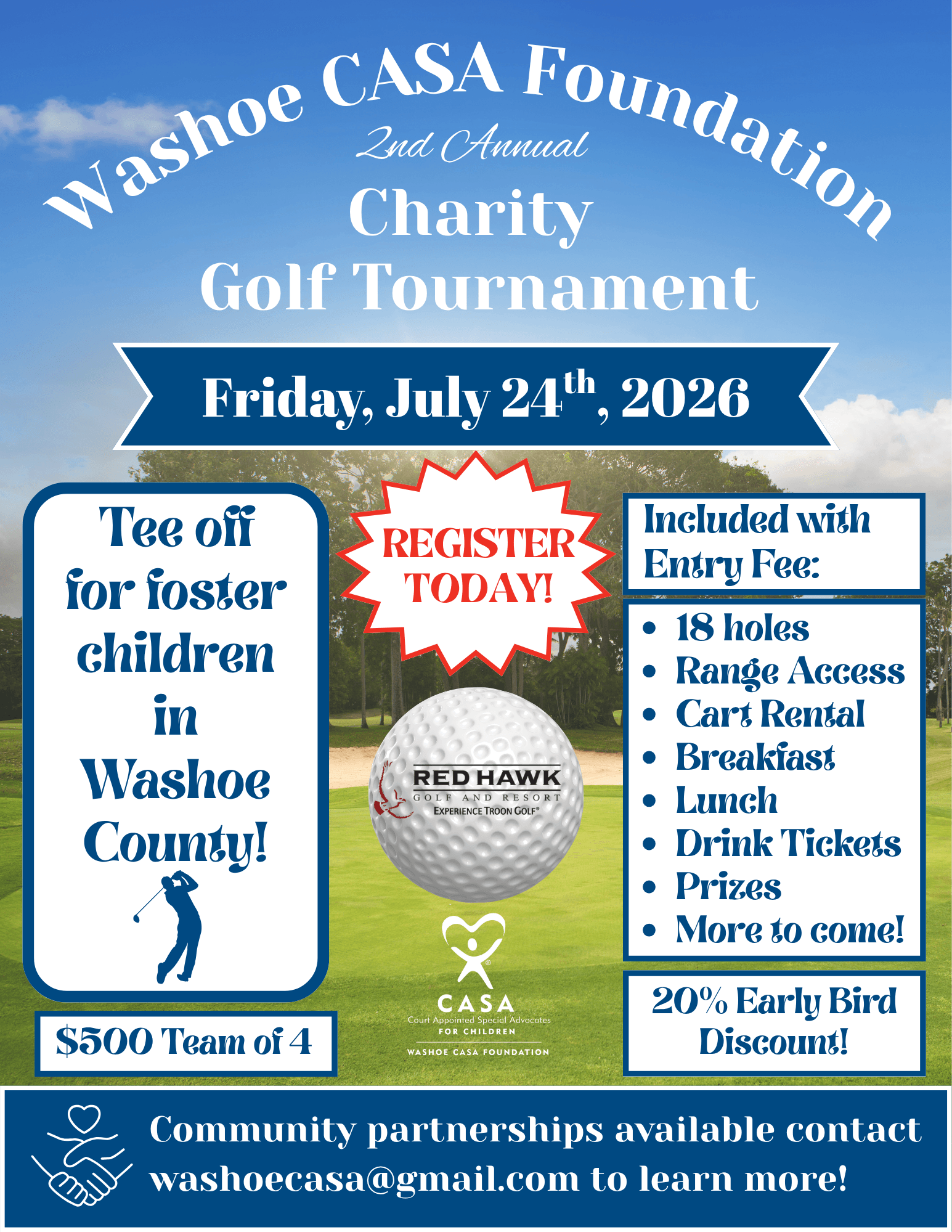 2026 WCF Charity Golf Tournament