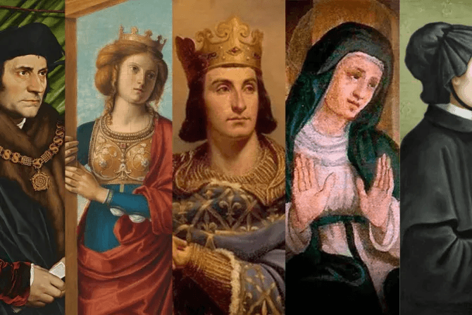 St. Thomas More, St. Helena, St. Louis IX, St. Monica, and St. Elizabeth Ann Seton