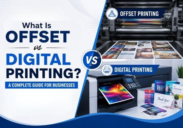 Offset vs Digital Printing Guide for Businesses