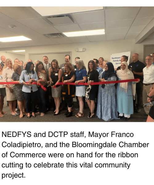 DuPage County Transformation Partnership (DCTP) Grants $500,000 to Northeast DuPage Family and Youth Services (NEDFYS) to Fund New Bloomingdale Counseling Center