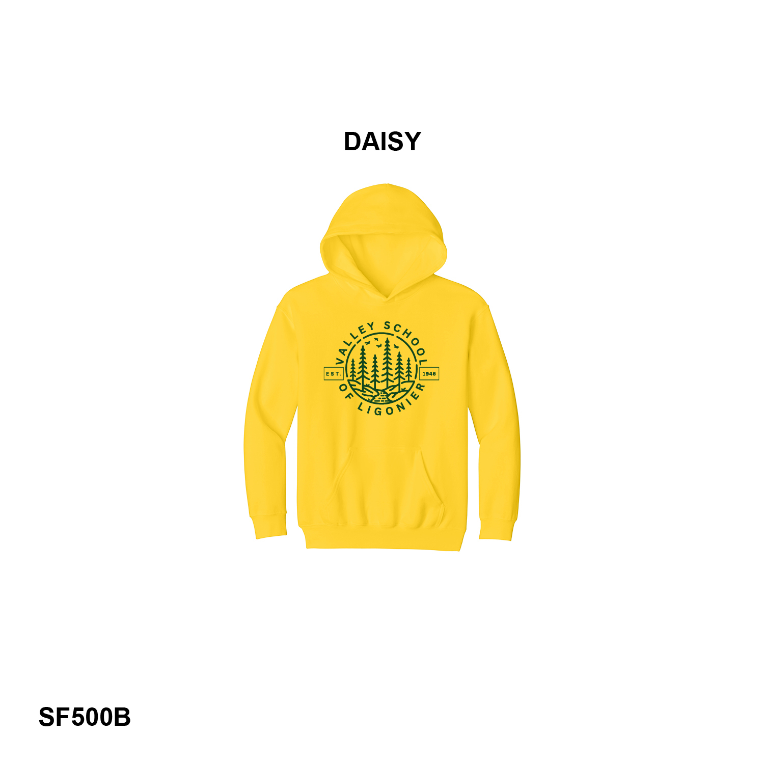 FOREST & STREAM LOGO - Gildan® Youth Softstyle® Midweight Fleece Hoodie