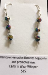 Rainbow power Earrings