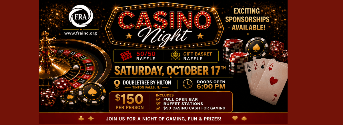 FRA's 4th Annual CASINO NIGHT