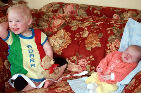 Welcome to the World Sweaters, a proud grandmother’s gift to the NWDSA